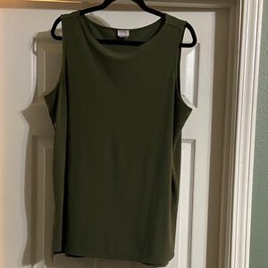 Chico's Olive Green Tank Top